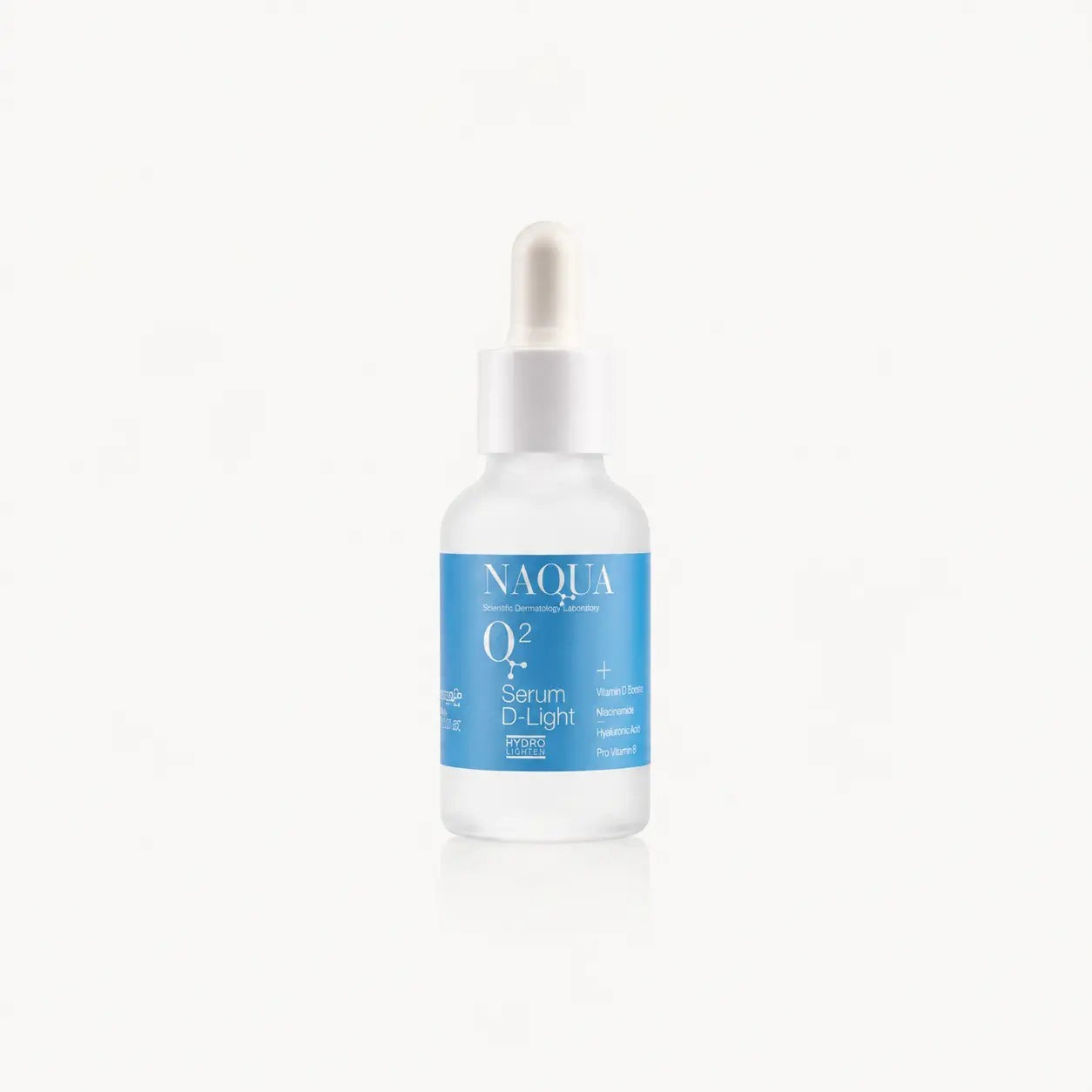 Juan Carlos Lloreda Sérum Hidratante Vitamina D Naqua Q2 Serum D Light con niacinamida y ácido hialurónico