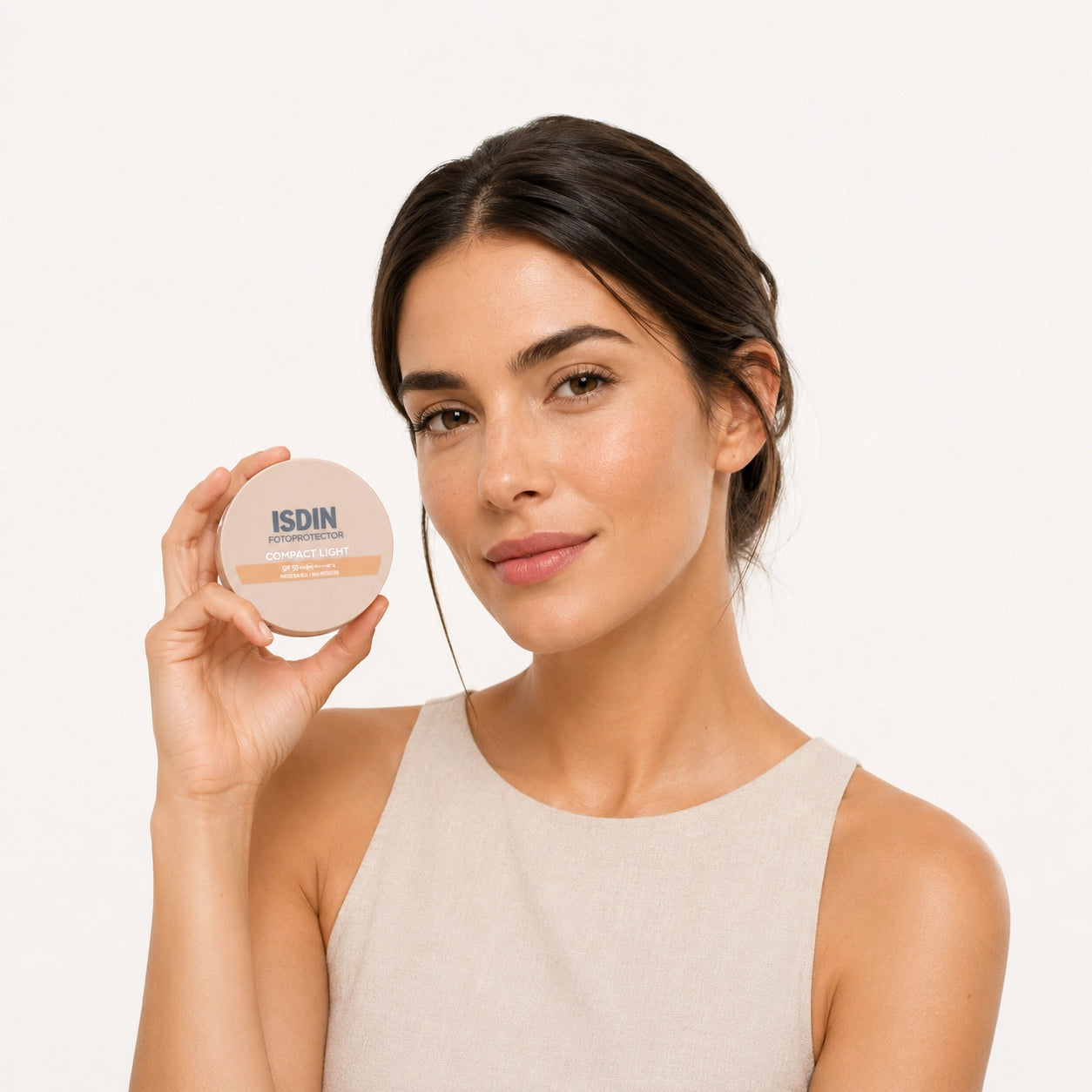 Polvo Compacto Protector Solar SPF50+ · ISDIN Fotoprotector Compact Arena