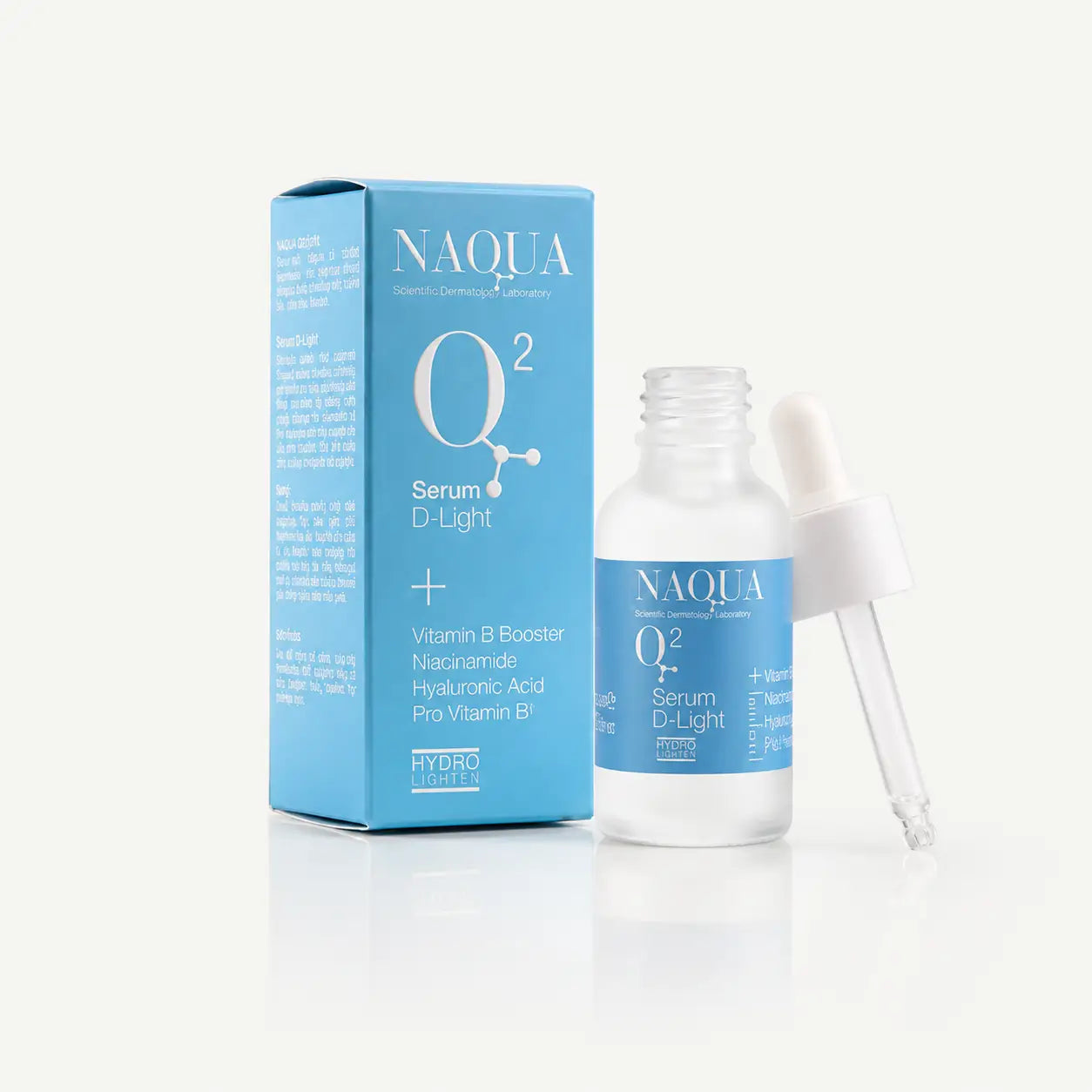 Sérum Hidratante Vitamina D · Naqua Q2 Serum D Light